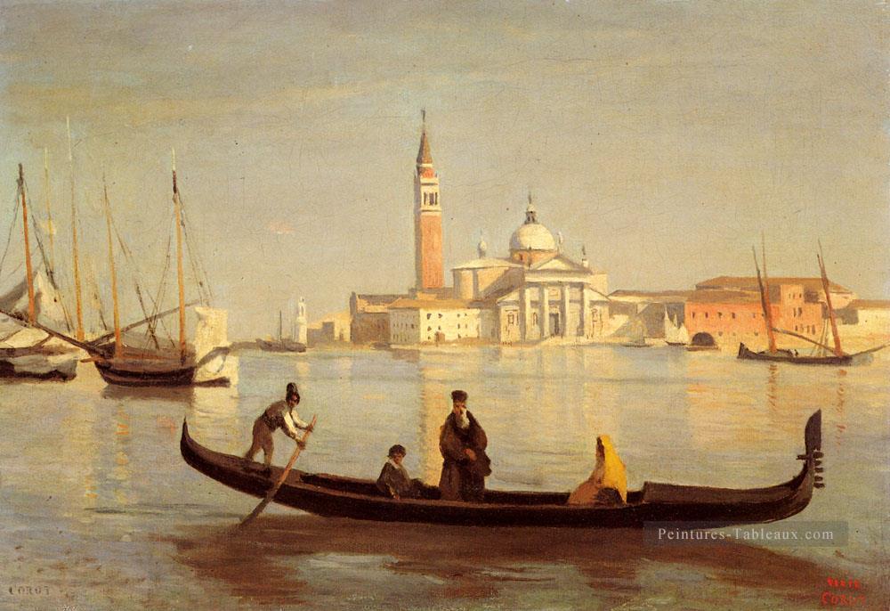 Venise plein air romantisme Jean Baptiste Camille Corot Peintures à l'huile